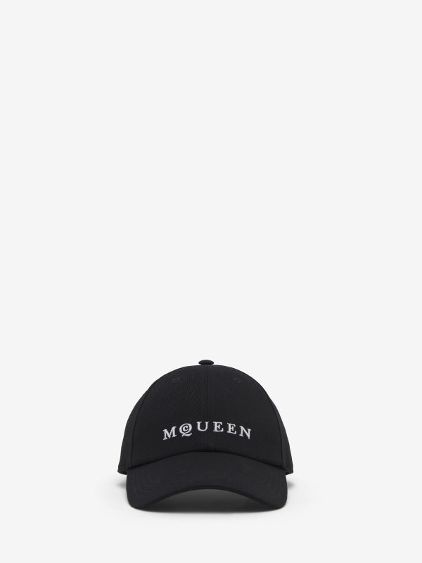 ALEXANDER MCQUEEN - McQueen Logo Baseball Cap - Item 8281824105Q9800